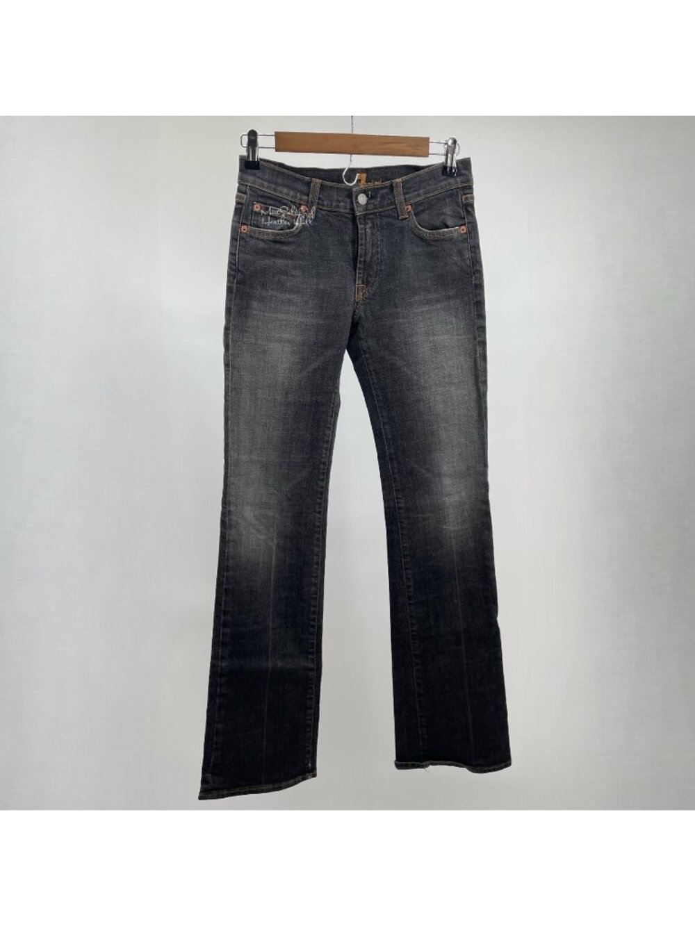 7 For all Mankind Double Stone Wash Bootcut Jeans Size 27